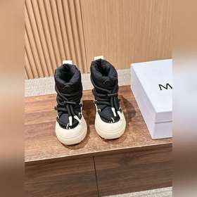 Новая высокая обувь MONCLER с пуховым