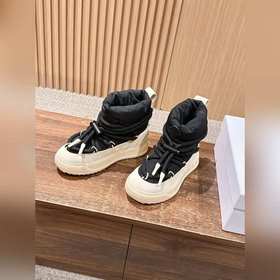 Новая высокая обувь MONCLER с пуховым