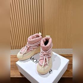 Новая высокая обувь MONCLER с пуховым