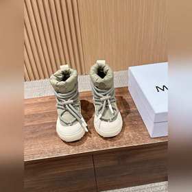 Новая высокая обувь MONCLER с пуховым
