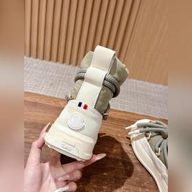 Новая высокая обувь MONCLER с пуховым 