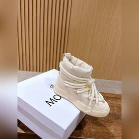 Новая высокая обувь MONCLER с пуховым