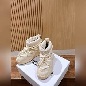Новая высокая обувь MONCLER с пуховым