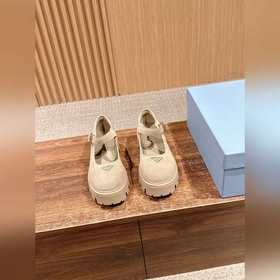 PRADA Новинка Балетки Mary Jane на тол