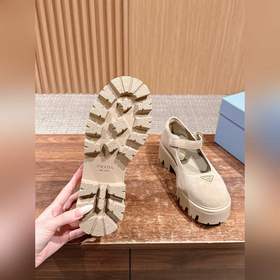 PRADA Новинка Балетки Mary Jane на тол