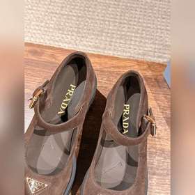 PRADA Новые туфли Mary Jane на мягком 
