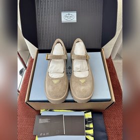 PRADA 25SS Кожаные туфли Mary Jane Mon