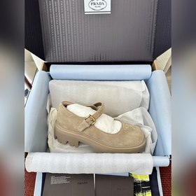 PRADA 25SS Кожаные туфли Mary Jane Mon