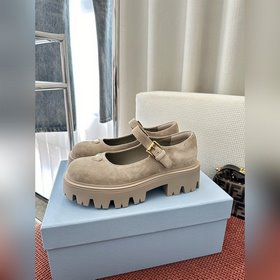 PRADA 25SS Кожаные туфли Mary Jane Mon