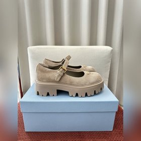 PRADA 25SS Кожаные туфли Mary Jane Mon