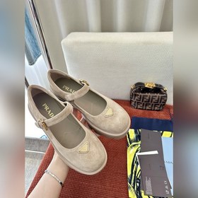 PRADA 25SS Кожаные туфли Mary Jane Mon