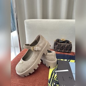 PRADA 25SS Кожаные туфли Mary Jane Mon