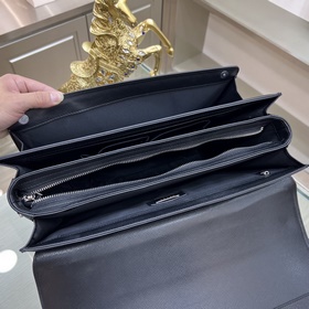 PRADA Новый мужской портфель с жесткой