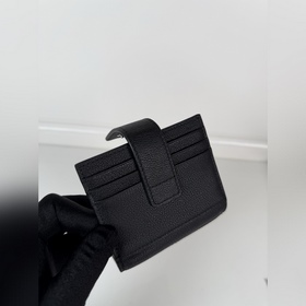 Мужской кожаный кошелек Prada с откидн