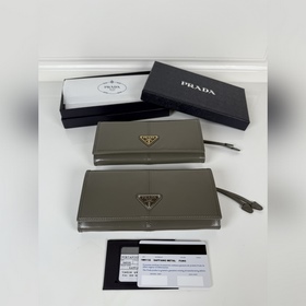 Женский кошелек Prada с клапаном, моде