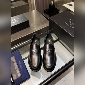 Мужские кожаные туфли Prada Premium -