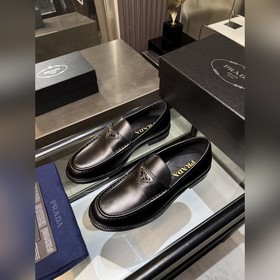 Мужские кожаные туфли Prada Premium -