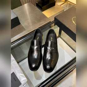 Мужские кожаные туфли Prada Premium —
