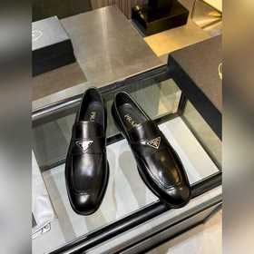 Мужские кожаные туфли Prada Premium —