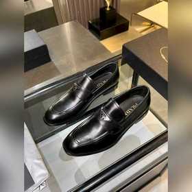 Мужские кожаные туфли Prada Premium —