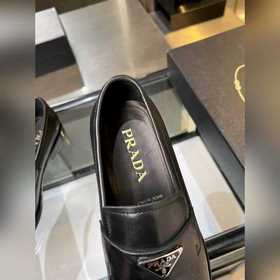 Мужские кожаные туфли Prada Premium — 