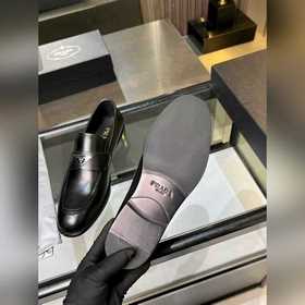 Мужские кожаные туфли Prada Premium — 