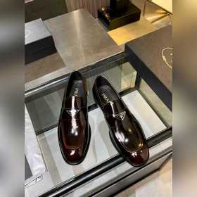Мужские кожаные туфли Prada Premium Ca