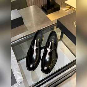 Мужские кожаные туфли Prada Premium Ca