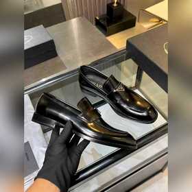 Мужские кожаные туфли Prada Premium Ca