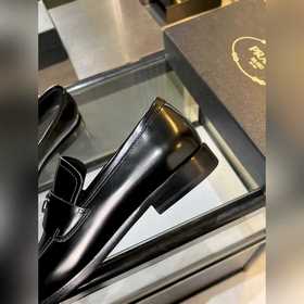 Мужские кожаные туфли Prada Premium Ca