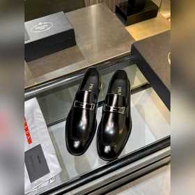 Мужские кожаные туфли Prada Premium —