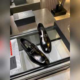 Мужские кожаные туфли Prada Premium —