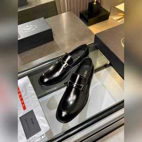 Мужские кожаные туфли Prada Premium —