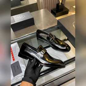 Мужские кожаные туфли Prada Premium — 