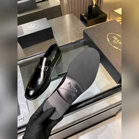 Мужские кожаные туфли Prada Premium — 