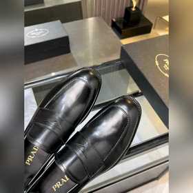 Мужские кожаные туфли Prada Premium — 