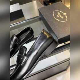 Мужские кожаные туфли Prada Premium — 