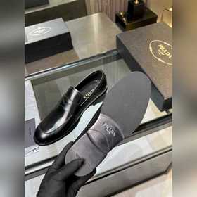 Мужские кожаные туфли Prada Premium — 