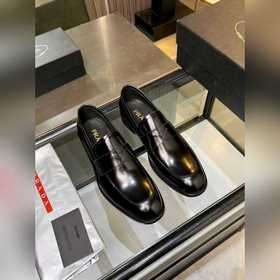 Мужские кожаные туфли Prada Premium Ca