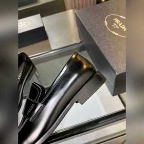 Мужские кожаные туфли Prada Premium Ca