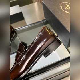 Мужские кожаные туфли Prada Premium — 