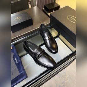 Мужские кожаные туфли Prada Premium — 