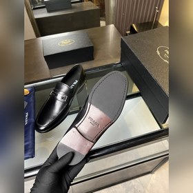 Мужские кожаные туфли Prada Premium — 