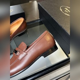 Мужские кожаные туфли Prada Premium — 