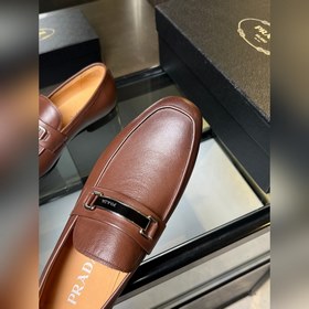 Мужские кожаные туфли Prada Premium — 