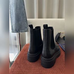 PRADA Осень/Зима Новинка Кожаные ботин