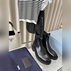PRADA Осень/Зима Новинка Ботильоны с э