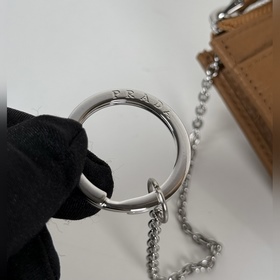 Чехол для ключей Prada из оленьей кожи