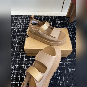 Сандалии UGG 25SS с толстой подошвой.
