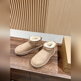 UGG Mini# Снежные сапоги с тонкой подо